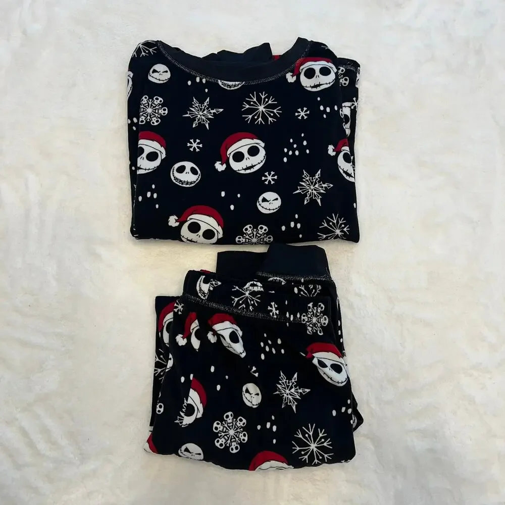 Disney The Nightmare Before Christmas Pajama Set Long Sleeve Top & Bottom Size S - Picture 3 of 15
